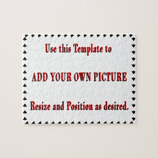 Aangepaste puzzel - voeg je eigen afbeelding toe legpuzzel (Horizontaal)