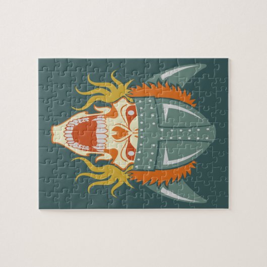 Aangepaste puzzel voor de schedel (Horizontaal)