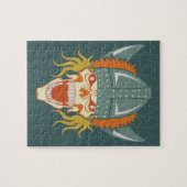 Aangepaste puzzel voor de schedel legpuzzel (Horizontaal)