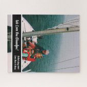 Aangepaste puzzel voor foto's op vaderdag opa legpuzzel (Horizontaal)