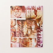 Aangepaste puzzel voor het overlay van het Koffiep (Verticaal)