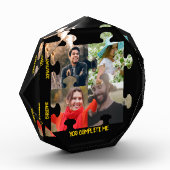Aangepaste puzzelfoto Je vult me paar in Fotoblokken (Links)