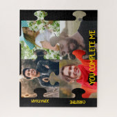 Aangepaste puzzelfoto Je vult me paar in Legpuzzel (Verticaal)