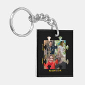 Aangepaste puzzelfoto Je vult me paar in Sleutelhanger (Voorkant Links)