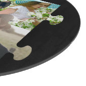 Aangepaste puzzelfoto Je vult me paar in Snijplank (Hoek)