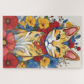 Aangepaste puzzels, Creëer uw eigen kat thema puzz Legpuzzel (Horizontaal)