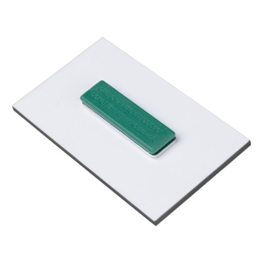 Aangepaste QR-code & Bewerkbare Retro-Moderne Teks Naambadge (Achterkant)