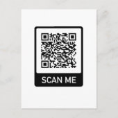 Aangepaste QR-code Briefkaart (Voorkant)