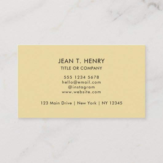 Aangepaste QR-code Business Logo | Modern Professi Visitekaartje (Achterkant)