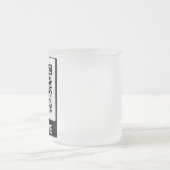 Aangepaste QR-Code business Matglas Koffiemok (Center)