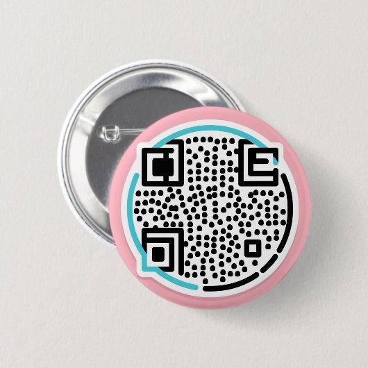 Aangepaste QR Code Button voor handelaren (Voorkant /achterkant)