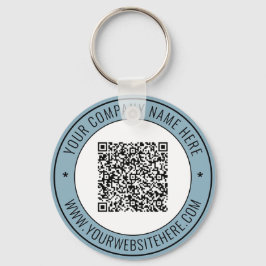 Aangepaste QR-code en Sleutelhanger tekst - Promot