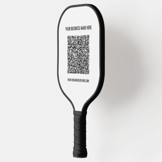 Aangepaste QR-code en tekst Pickleball Paddle-Sjab Paddle (Links)
