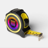 Aangepaste QR-code en tekst uw zakelijke tape-maat Rolmaat (Hoek)