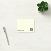 Aangepaste QR-code en website Post-it® Notes-sjabl Notes (Kantoor)