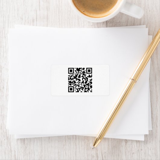 AANGEPASTE QR-CODE ETIKET (Insitu)