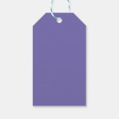 aangepaste QR-code gepersonaliseerde website Cadeaulabel (Achterkant)