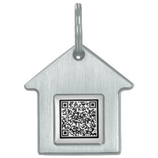 Aangepaste QR-code huisdier-ID-profiel  Huisdieren Naamplaatje