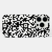 Aangepaste QR-code iPhone Case (Achterkant (horizontaal))