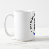 Aangepaste QR-code koffiemok cadeau voeg uw teksti (Links)