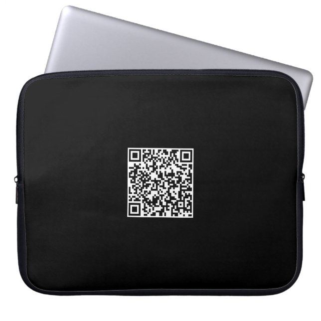 Aangepaste QR Code Laptop Mouw voor Brand Promotie Sleeve (Voorkant)