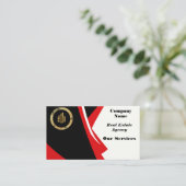 Aangepaste QR-code levendige professional Visitekaartje (Staand voorkant)