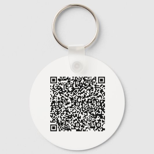 Aangepaste QR-code & Logo Business Branding Sleutelhanger (Achterkant)