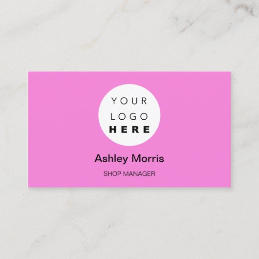 Aangepaste QR-code Logo sociaal online winkelen ro Visitekaartje (Achterkant)