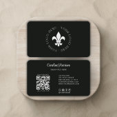 Aangepaste QR-code Logo Website Social Media Visitekaartje