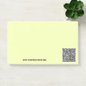 Aangepaste QR-code merk sticky notities voorbeeld Post-it® Notes (Kantoor)