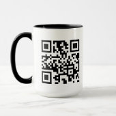 Aangepaste QR-code mok (Links)
