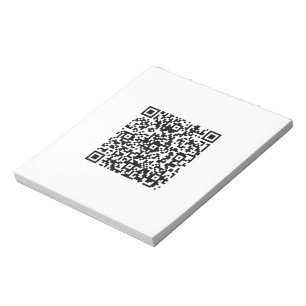 Aangepaste QR-code Notitieblok