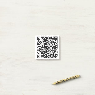 Aangepaste QR-code Post-it® Notes