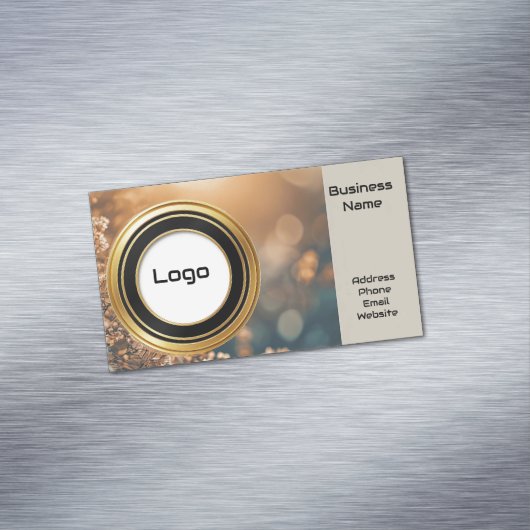 Aangepaste QR-code professioneel Magnetisch Visitekaartje (Voorbeeld)