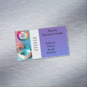 Aangepaste QR-code professioneel Magnetisch Visitekaartje (Voorbeeld)