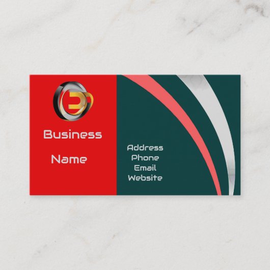 Aangepaste QR-code professioneel Visitekaartje (Voorkant)