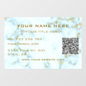 Aangepaste QR-code Promotional Business Window Cli Raamsticker (Vel)