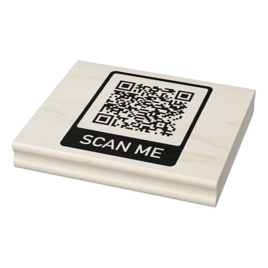 Aangepaste QR-code Rubberstempel (Stempel)
