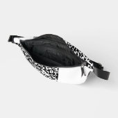 Aangepaste QR Code Scan Info Fanny Pack - Kies kle Heuptasje (Open)