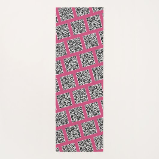 Aangepaste QR Code Scan Info Yoga Mat - Kies kleur (Achterkant)