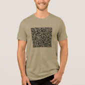 Aangepaste QR-code Scan uw eigen ontwerp grappig g Tri-Blend Shirt (Voorkant)