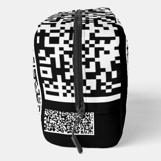 Aangepaste QR-code scaninfo kies kleur Toilettasje (Rechts)