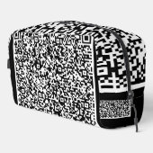 Aangepaste QR-code scaninfo kies kleur Toilettasje (Rechterhoek)