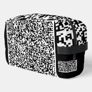 Aangepaste QR-code scaninfo kies kleur Toilettasje