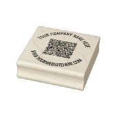 Aangepaste QR Code Scaninfo Tekst Aangepaste stemp Rubberstempel (Stempel)