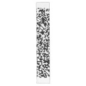 Aangepaste QR Code scannen Info Tabel Runner Uw kl Lange Tafelloper (Voorkant)