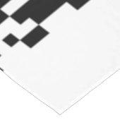 Aangepaste QR Code scannen Info Tabel Runner Uw kl Lange Tafelloper (Hoek)