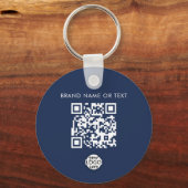 Aangepaste QR-code Sleutelhanger (Achterkant)