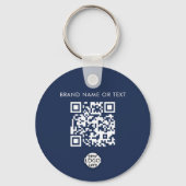 Aangepaste QR-code Sleutelhanger (Achterkant)
