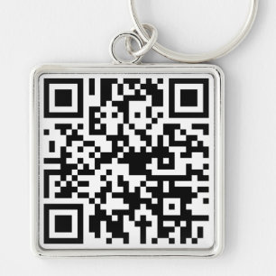 Aangepaste QR-code Sleutelhanger